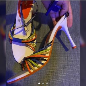 Colorful Strappy Heels